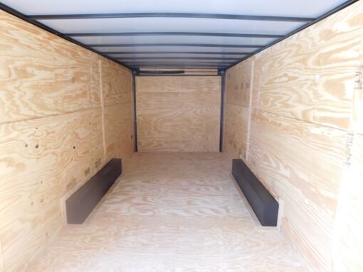 Fast Cargo 8.5×28 Enclosed Charcoal Gray Blackout Trailer - Image 3