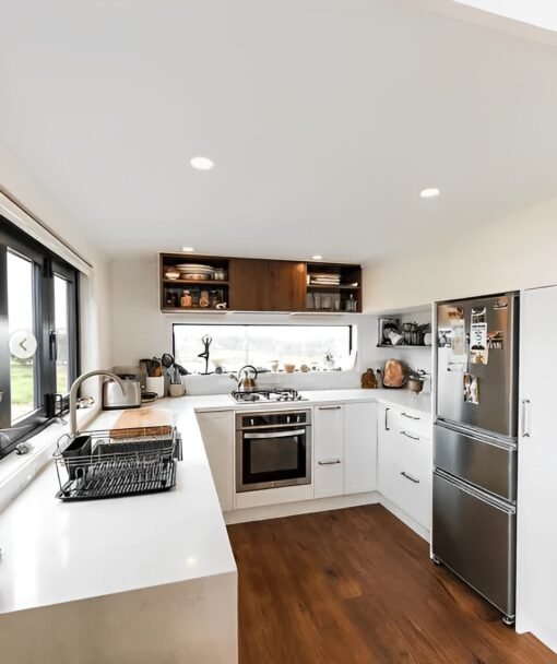 Luxury 40ft prefab container house with easy-folding sandwich panels. - Image 5