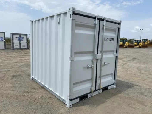 8ft Cubic Shipping Container w/Door+Window 8’Lx6.7’Wx7.4’H - Image 4