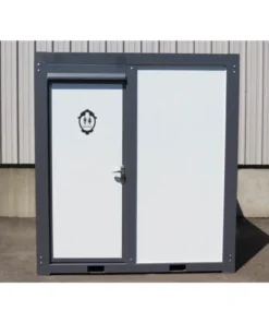 Alternative view of Portable Restroom, Bathroom, Mobile Toilet With Shower And Sink