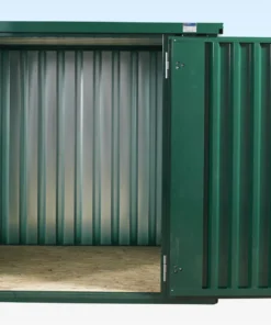 (Powder Coated) Flat Packed Metal Storage Container