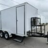 Upscale 2 Station Portable Restroom Trailer 7′ x 14′