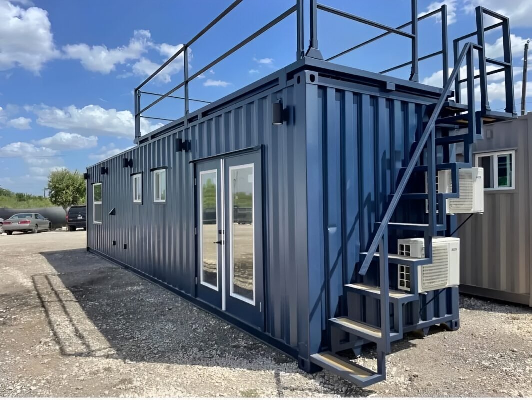 Container Fortress Customized 40ft Shipping Container Made into Luxurious 1 Bedroom ...